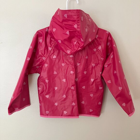 Vintage Sportease Vinyl Hooded Rain Jacket - Picture 3 of 5